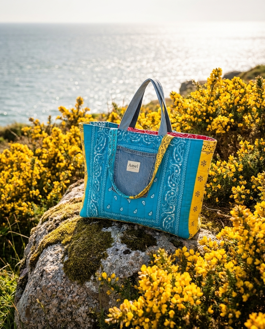 Gilles Bandanas Turquoise